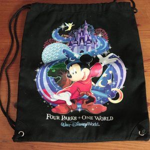 WDW Mickey Drawstring Bag